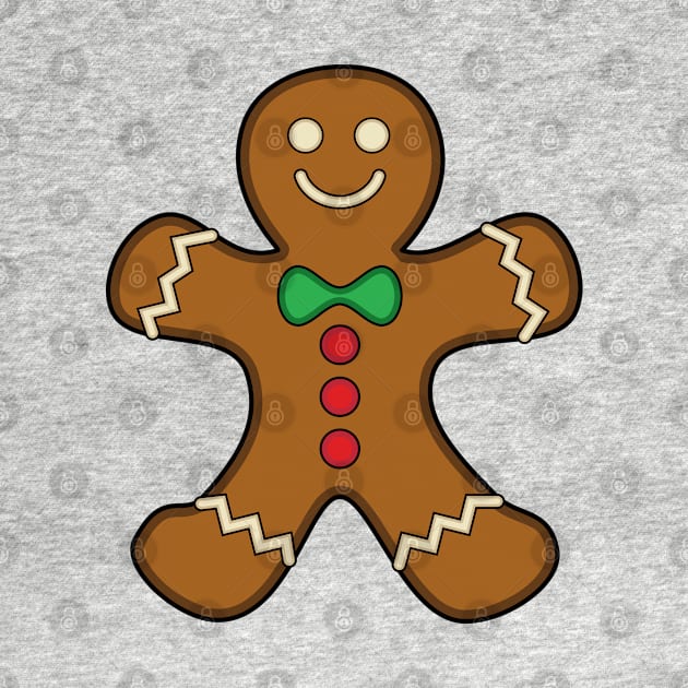 Happy Gingerbread Man by BirdAtWork